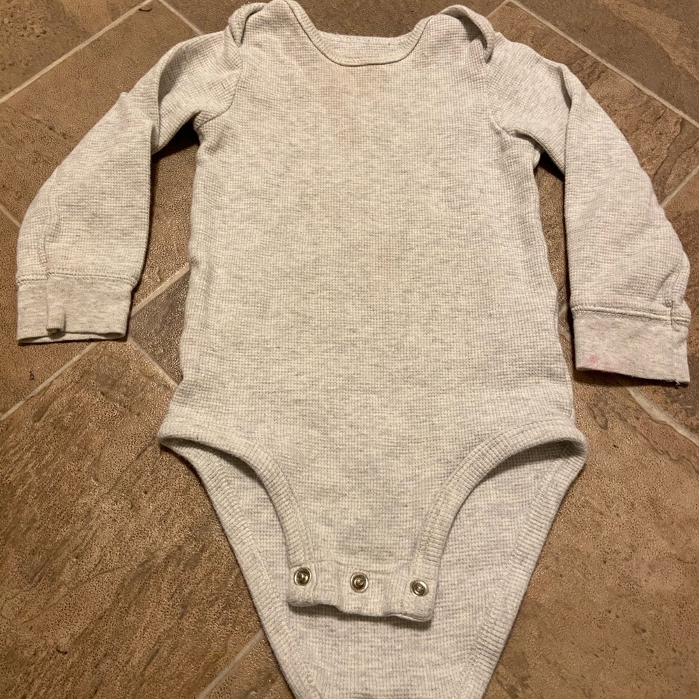 Thermal Long Sleeve Onesie (18m)